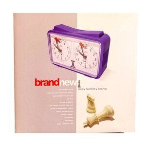 Brand New Your Favorite Weapon CD 2001  Emo Rock Album 37208cd